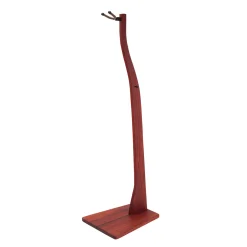 Zither Handcrafted Solid Wood Cello Stand with Bow Holder